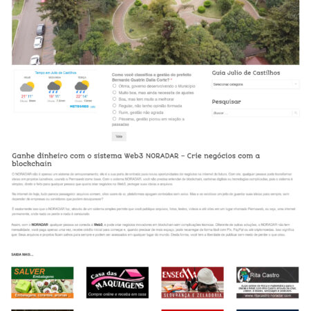 Domínio www.juliodecastilhos.com.br